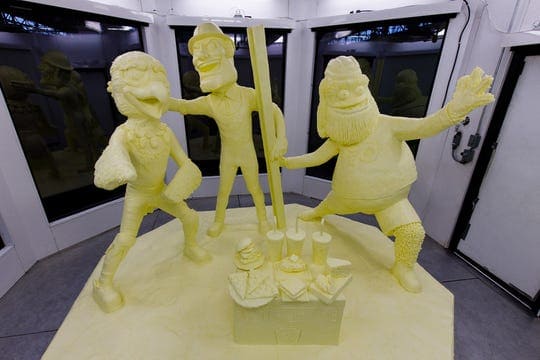 2020 Butter Sculpture